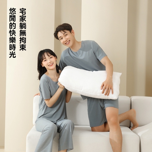 情侶冰絲睡衣