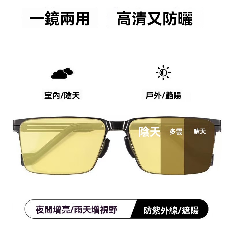 夜視變色墨鏡